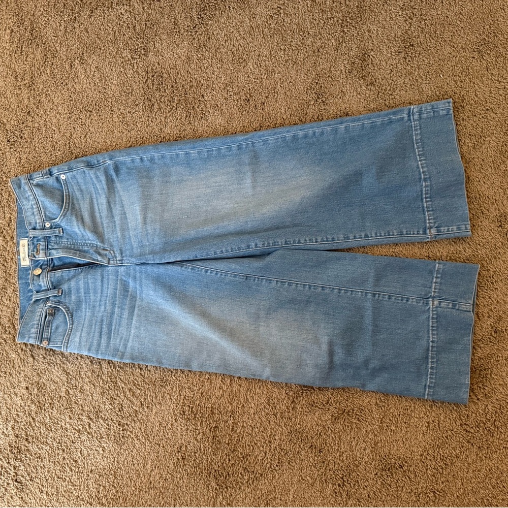 madewell wide leg jeans